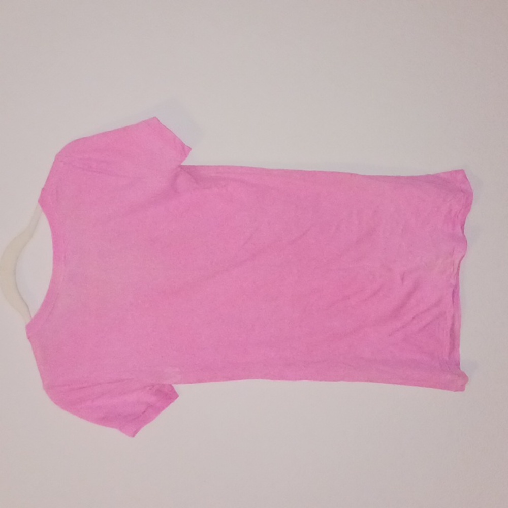 PINK Victoria's Secret Bright Pink Tee - Picture 3 of 3